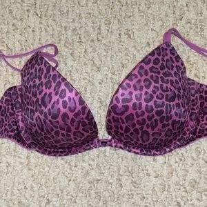 Push up plunge bra